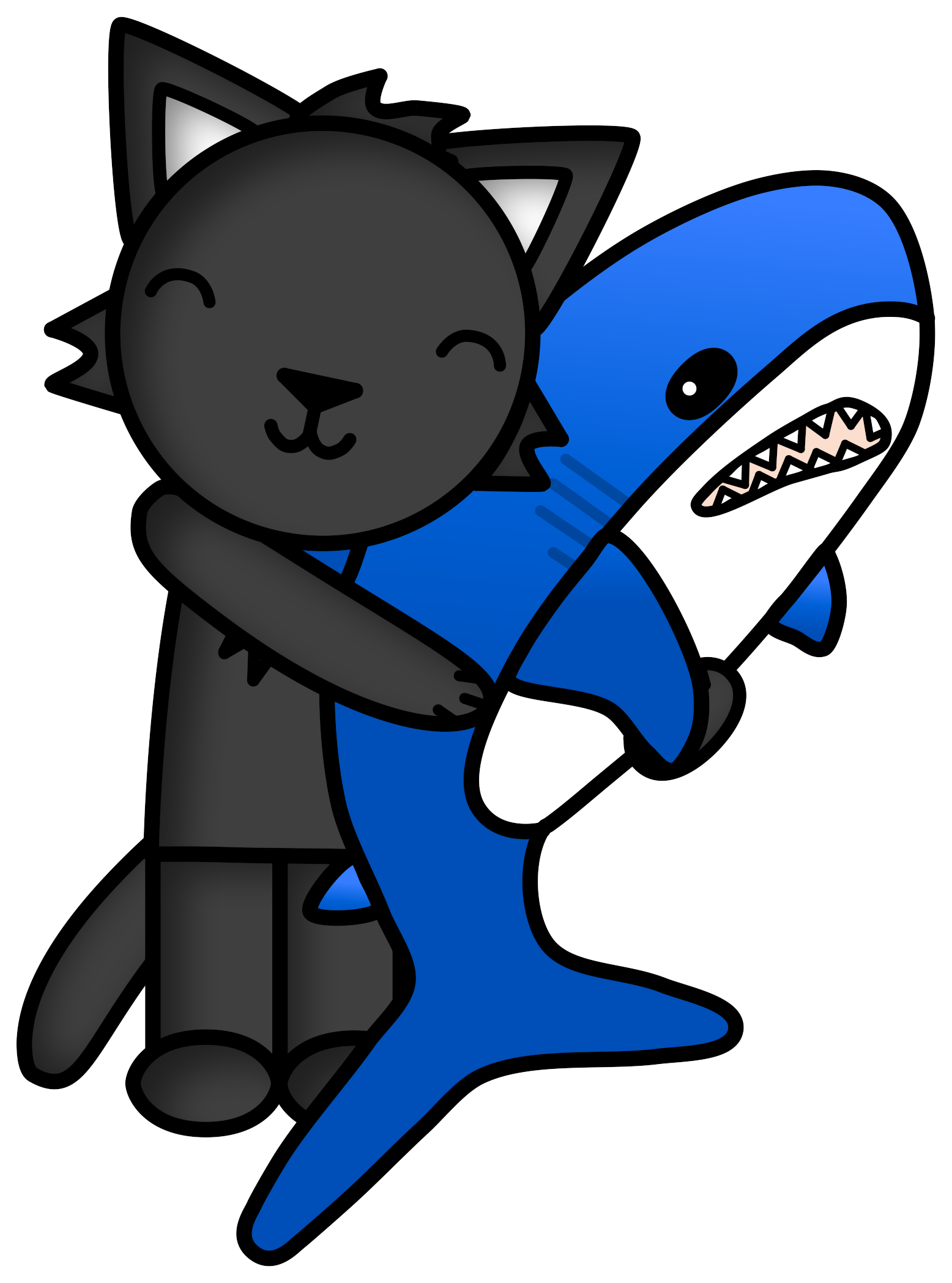 Blahaj - Paws at You