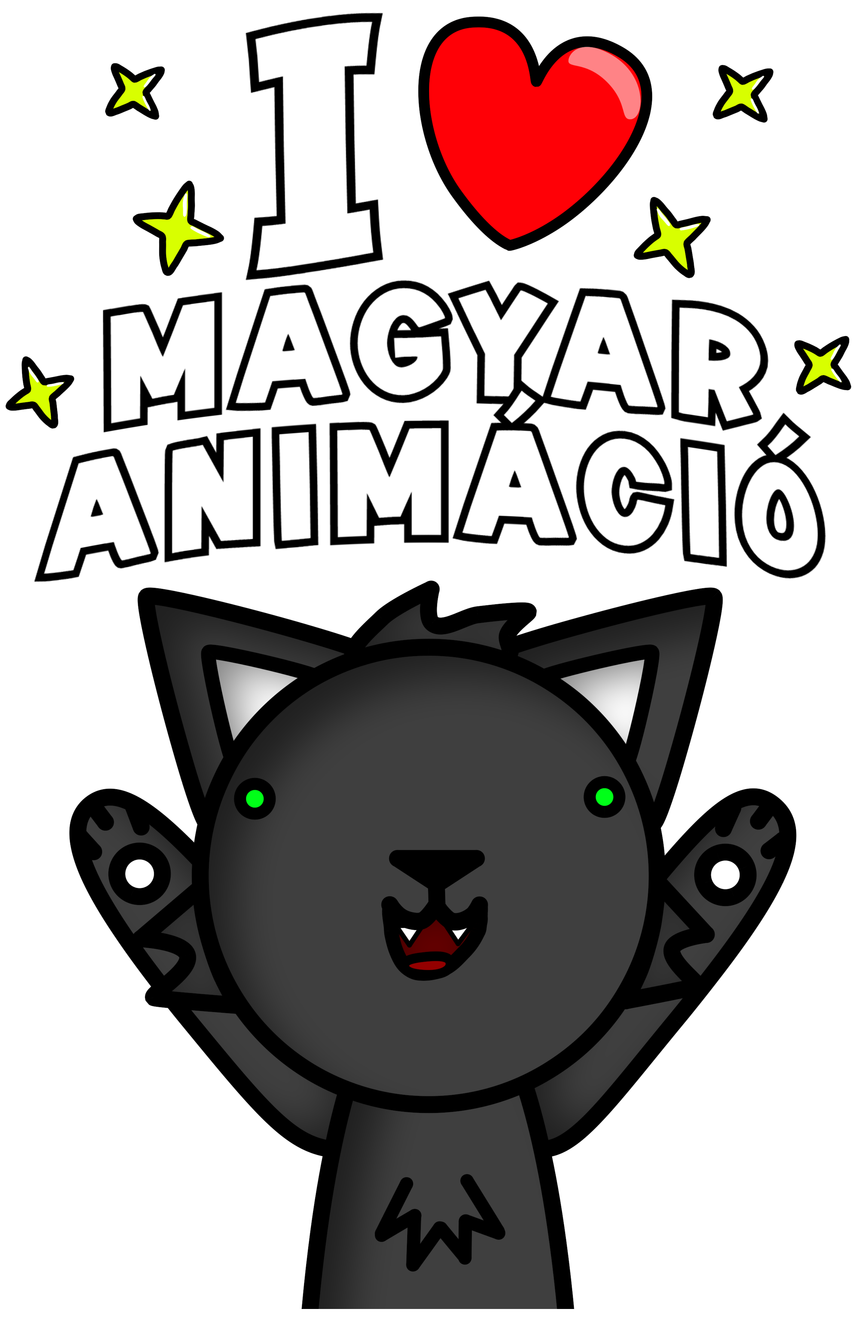 I ❤️ Hungarian Animation - Paws at You