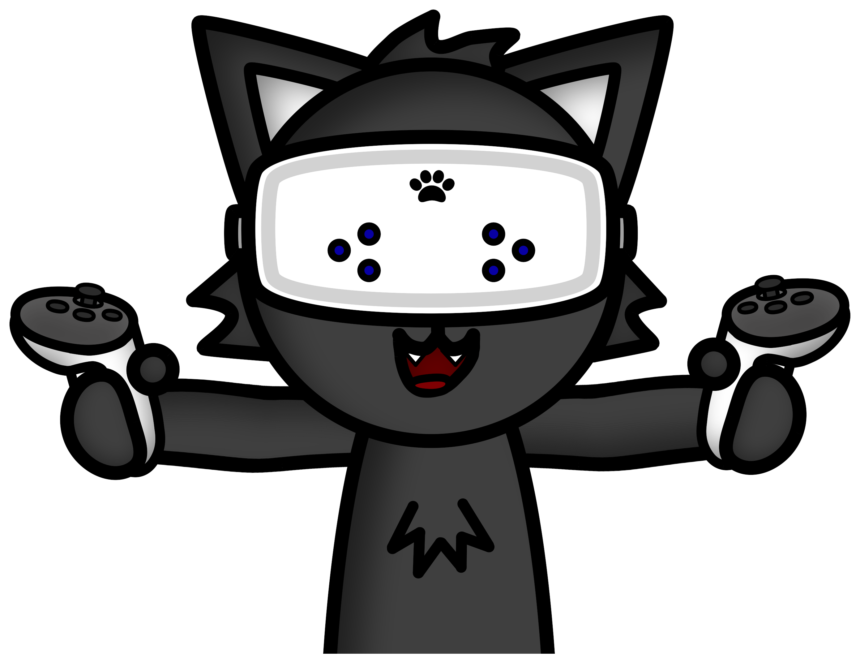 VR Cat - Paws at You