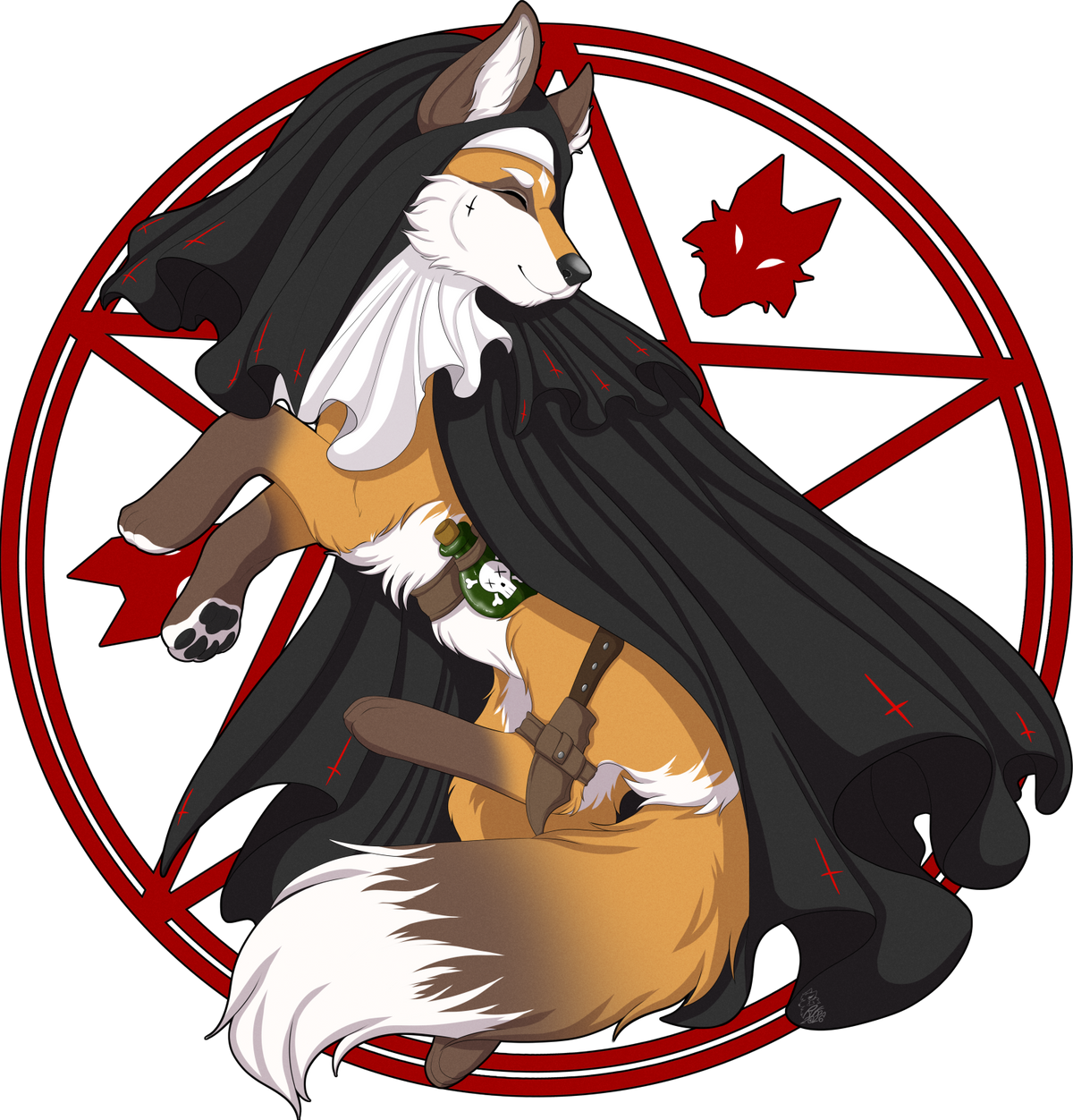 Nun Fox - Paws at You