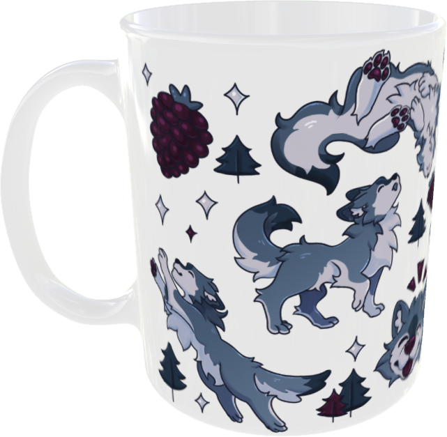 Pine Wolf Mug