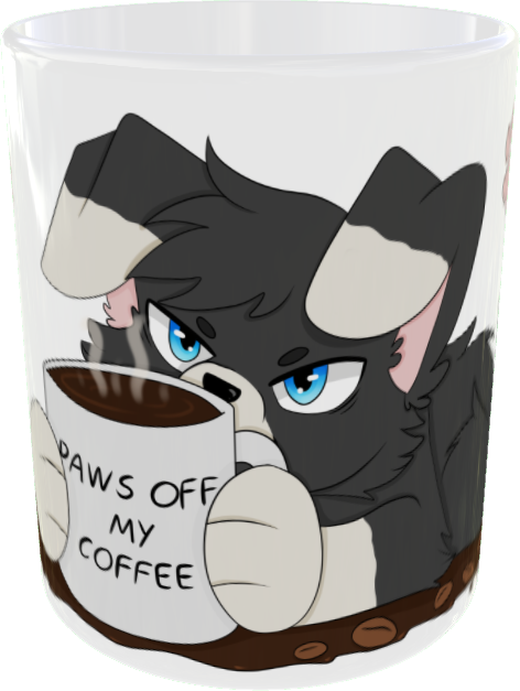 Paws Off My Coffee Puppy Mug
