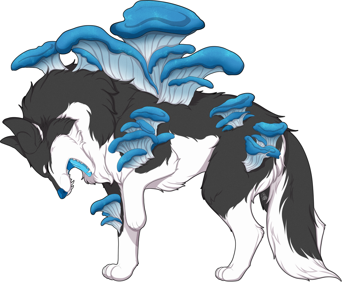 Blue Shroom - Paws at You